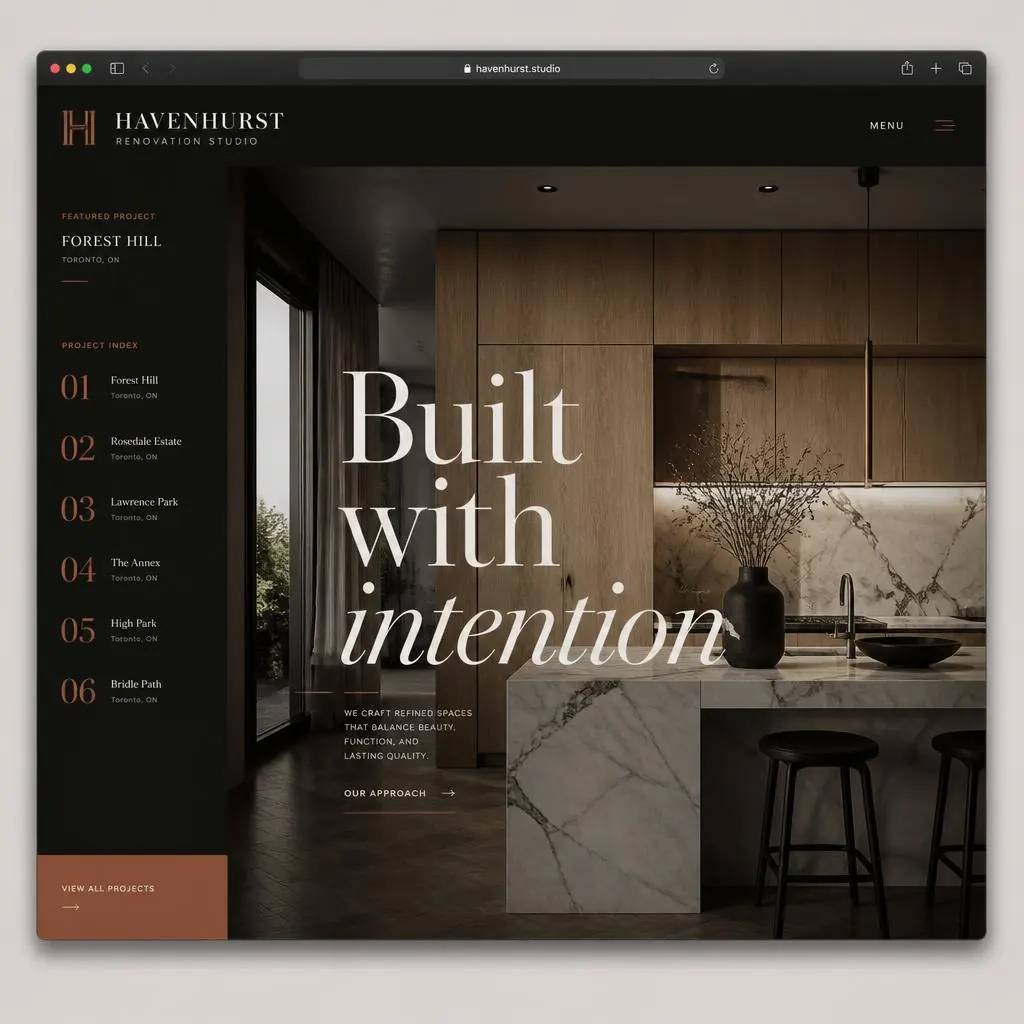 Sunlit magazine layout